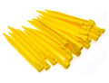 24 Pcs 9 Inch (225Mm) Tent Pegs Plastic Spike Hook Awning Camping Caravan Visual Marker