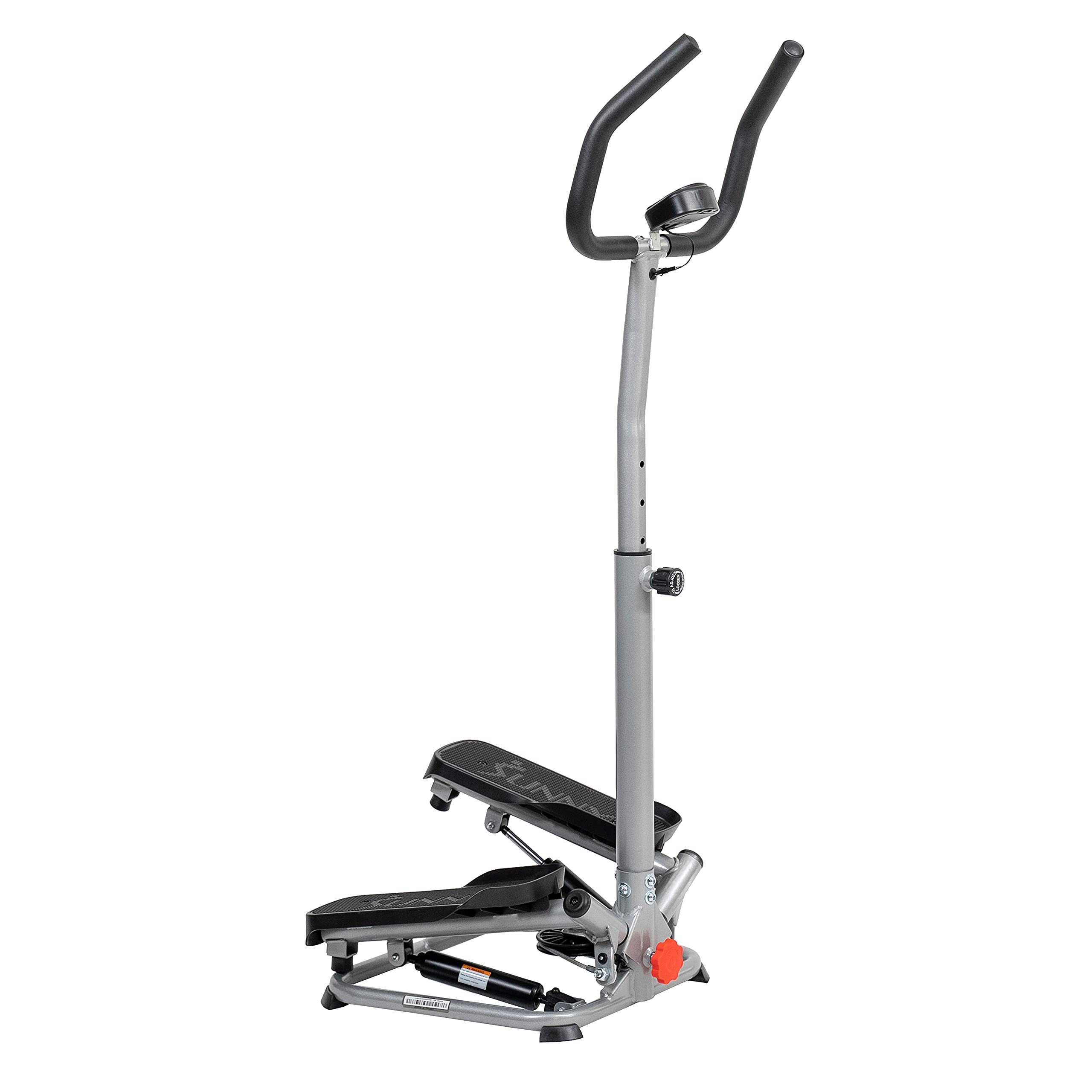 Sunny Health & Fitness Twist Stair Stepper Machine With Handlebar - Sf-S020027 Silver