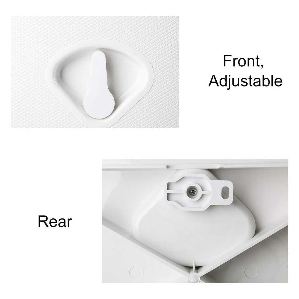 Yaemarine Marine Access Hatch Boat Deck Lid 10-5/8''X14-3/4'' Rv (270Mm X 375Mm) White