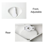 Yaemarine Marine Access Hatch Boat Deck Lid 10-5/8''X14-3/4'' Rv (270Mm X 375Mm) White