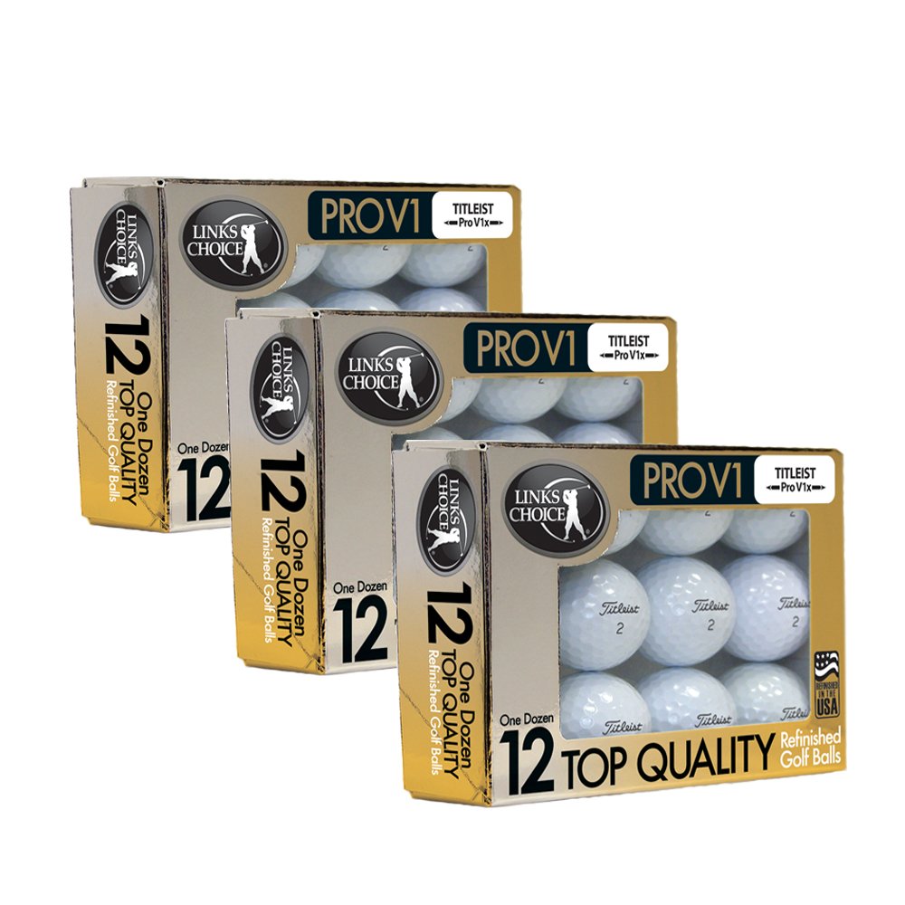 Titleist 36 Pro V1x Used Golf Balls/Mint Refinished AAAAA / (Packaging May Vary)