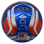 PLAYPRO Country Training Soccer Ball: World Edition (USA - Blue, 5)