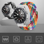 Elastics Watch Band For Samsung Galaxy Watch 5 Bandgalaxy Watch 4 Band5 Pro 45Mm4 Classic 46Mm 42Mm3 41Mm42Mmactive 2,Stretch Br