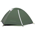 Bisinna 2 Person Camping Tent Lightweight Backpacking Tent Waterproof Windproof Two Doors Easy Setup Free Standing Double Layer 