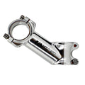 Meische 31.8 Stem 90Mm Mountain Bike Stem, 35 Degree Bicycle Stem Riser Short Handlebar Stem For Mtb, Road Bike, Bmx(Glossy Silv