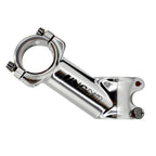 Meische 31.8 Stem 90Mm Mountain Bike Stem, 35 Degree Bicycle Stem Riser Short Handlebar Stem For Mtb, Road Bike, Bmx(Glossy Silv