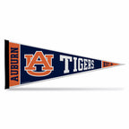 Rico Industries Ncaa Auburn Tigers Exclusive 12'' X 30'' Felt Wall D  Cor Pennant - Great For Home/Bed Room/Man Cave D  Cor