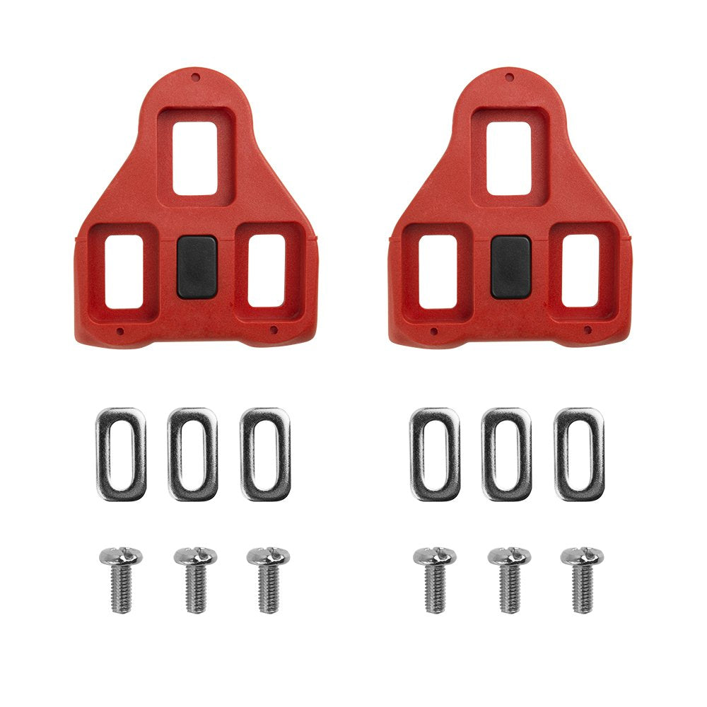 Bv Bike Cleats Compatible With Look Delta And Peloton Bike - Adjustable 9 Degree Float System For Ultimate Stability And Power T