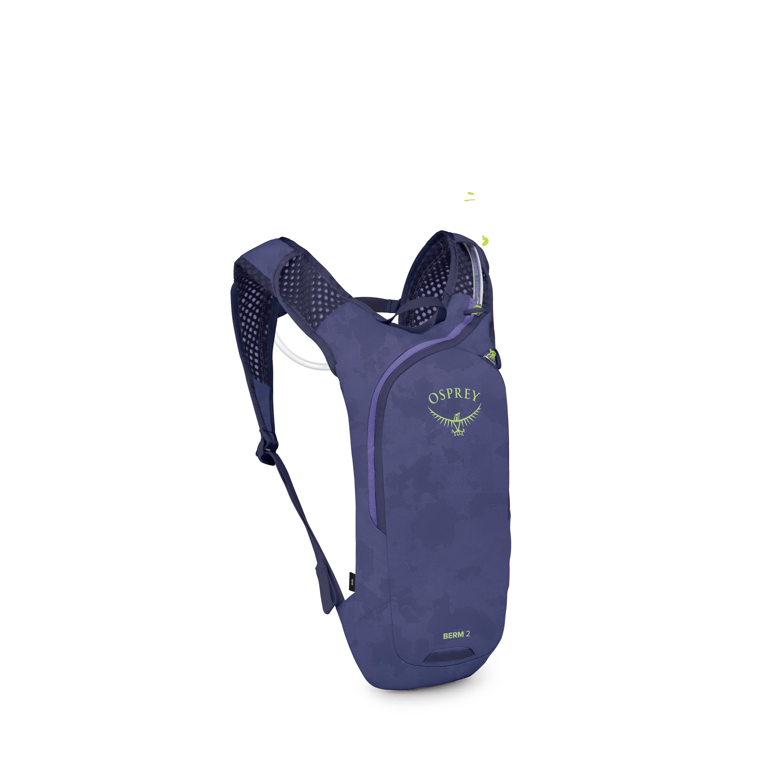 Osprey Berm 2L Biking Backpack with Hydraulics Reservoir - Lightweight Hydration Backpack for Men and Women, Botswana Purple/Dus