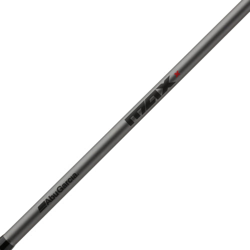 Abu Garcia 6'6'' Max X Spinning Reel And Fishing Rod Combo, Size 2500 Reel, 5 Stainless Steel Ball Bearings, Smooth Oil Felt Fro