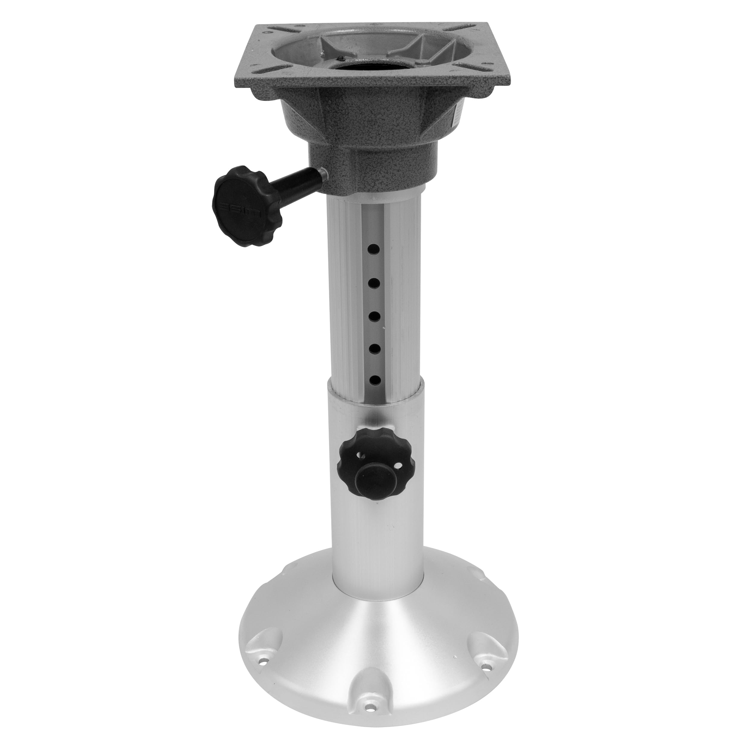 Wise 8Wp21-18S Boat Seat Pedestal, Adjustable Height From 12'' To 18'', With Standard Seat Mount