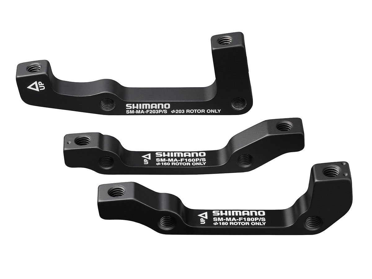 SHIMANO Front 203 Rotor, I.S. Caliper to I.S. Fork