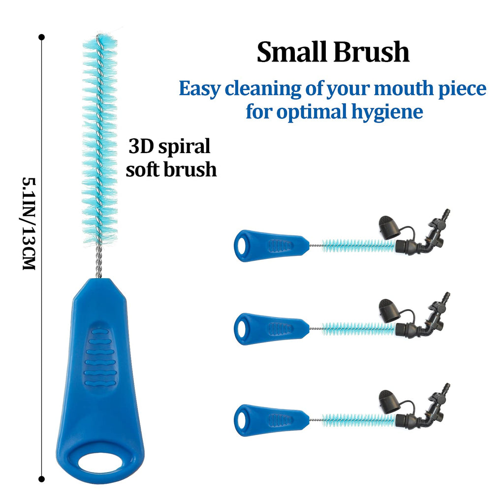 2 Packs Hydration Bladder Cleaning Kit, 8 In 1 Water Bladder Cleaning Brush Kit Includes Flexible Long Bladder Brush For Hose Sm