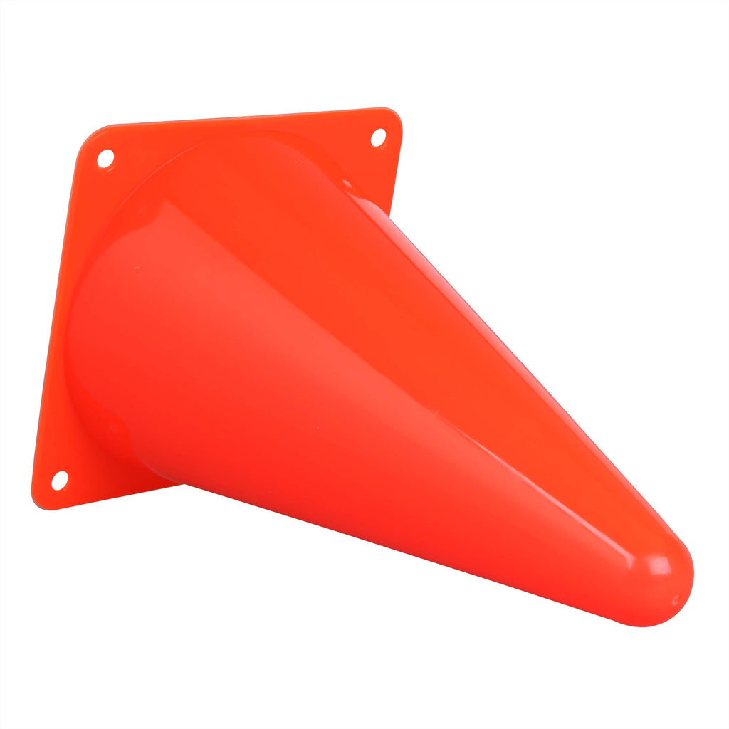 Cartman 9 Inch 12 Pack Plastic Training Cones Traffic Cones, Indoor Outdoor And Festive Events Field Marker Agility Cones For So