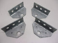 Ctw (4) Boat Pontoon Trailer Bolster Bunk Board Adjustable Swivel Brackets
