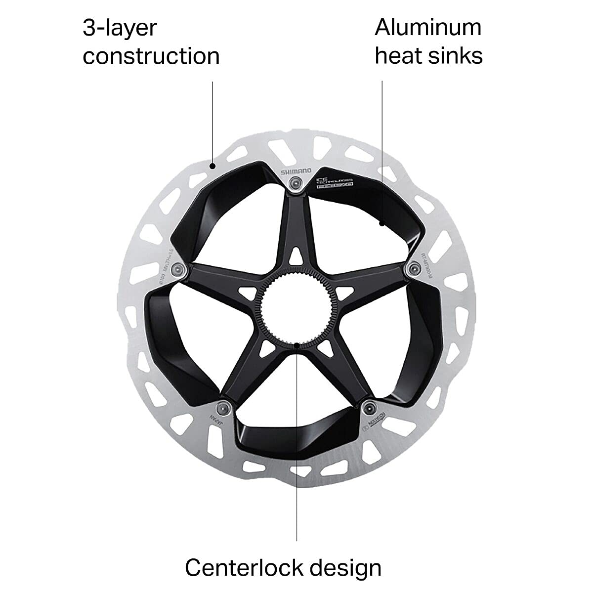 Shimano Xtr Rt-Mt900 140Mm Centerlock Disc Rotor With Lockring