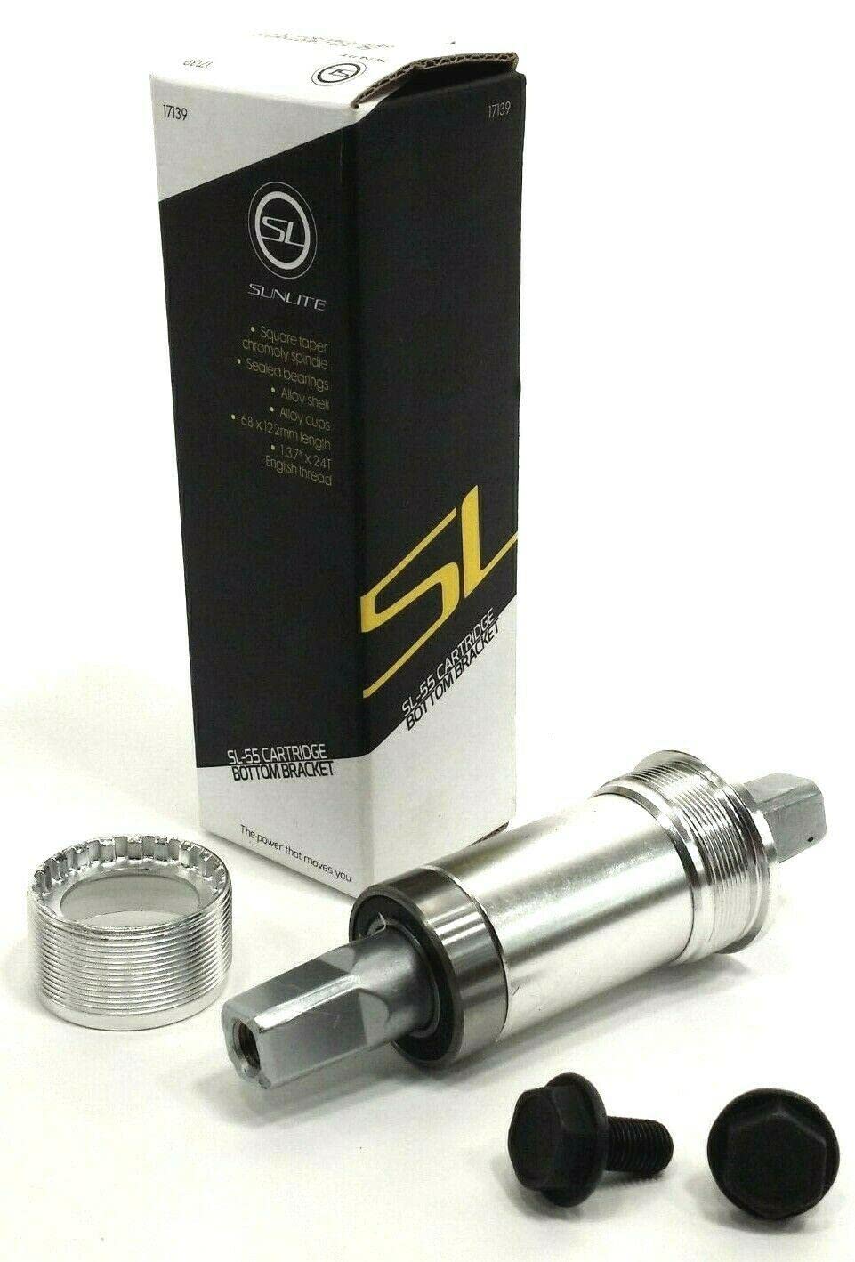 Sunlite Sl55 Sealed Bottom Bracket Set, 68 X 122Mm, English