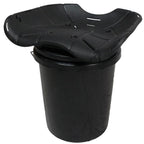 Hawk Ergo 360 Degree Bucket Top Seat - Silent Lightweight Comfortable Swiveling Portable Chair For Camping, Hunting, Fishing | E