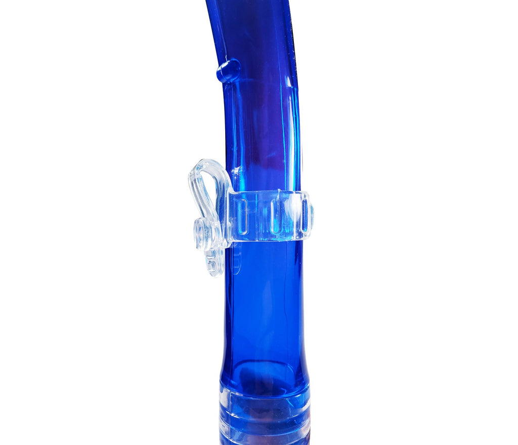 Tilos Soft Hypoallergenic Silicone Snorkel Keeper For Snorkeling And Scuba Diving (Clear)