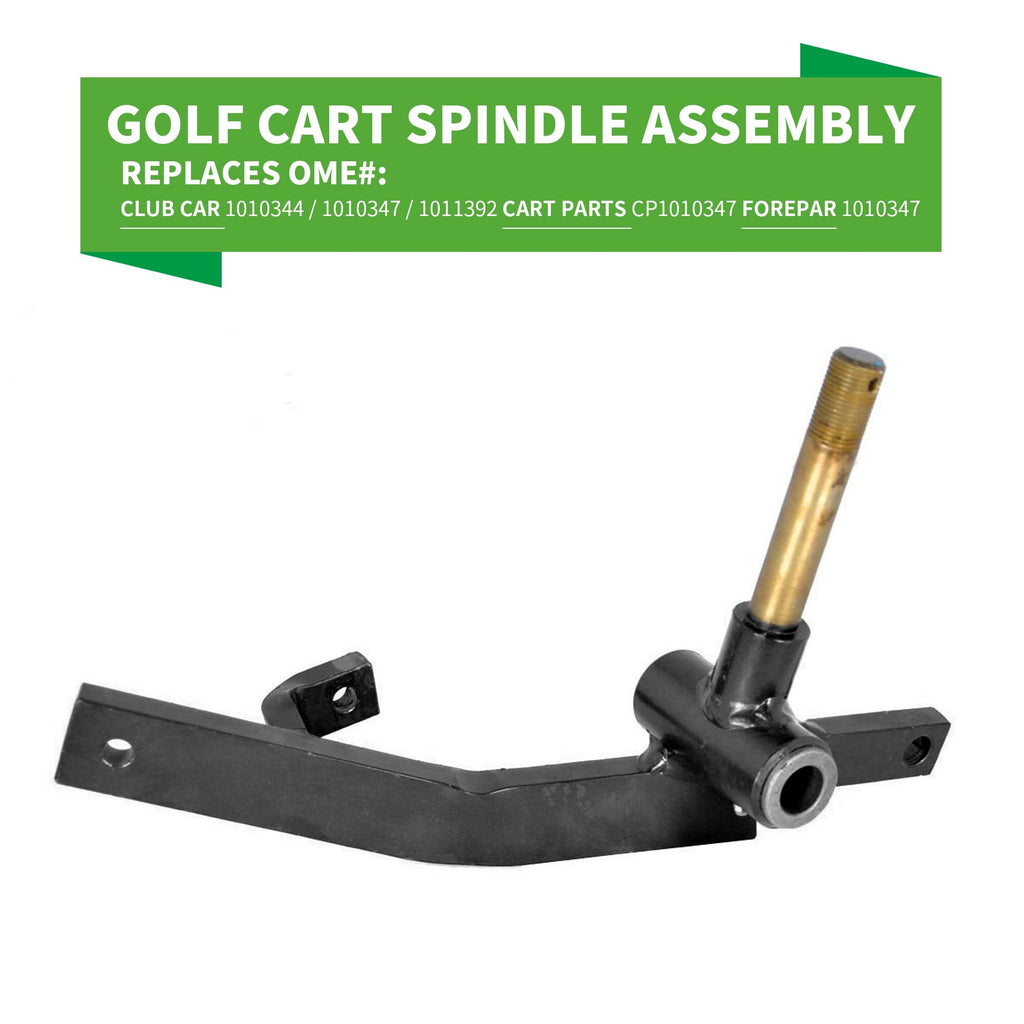 10L0L Golf Cart Spindle Passenger Side Fits Club Car Ds Gas Electric Years 1981-2003 1010347