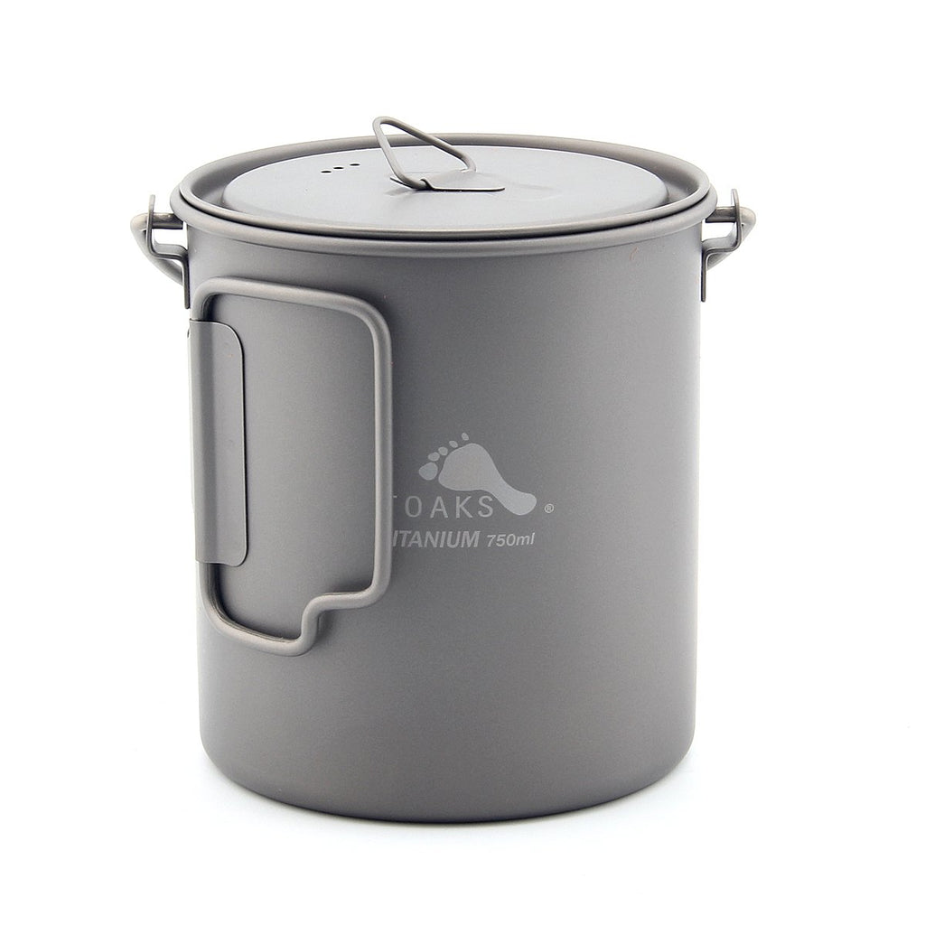 Toaks Titanium 750Ml Pot With Bail Handle