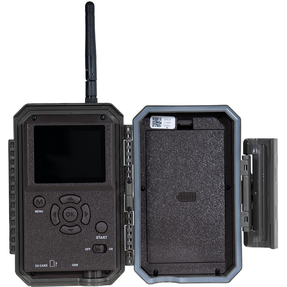 Gardepro E8 Trail Camera Wifi 48Mp 1296P Fast 0.1S Trigger Speed Motion Activated 100Ft Night Vision Ip66 Waterproof, For Huntin