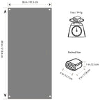 Modern Grizzly Ultralight Camping Tarp, Backpacking Tarp, Tyvek Sheet, Tyvek Tent Footprint 1 Person, Tyvek House Wrap, Tent Flo