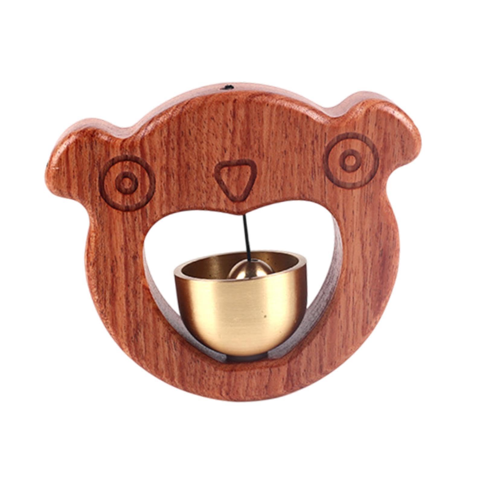Trendynest Shopkeepers Bell Ornament For Barn Door Refrigerators Business When Entering Light Brown
