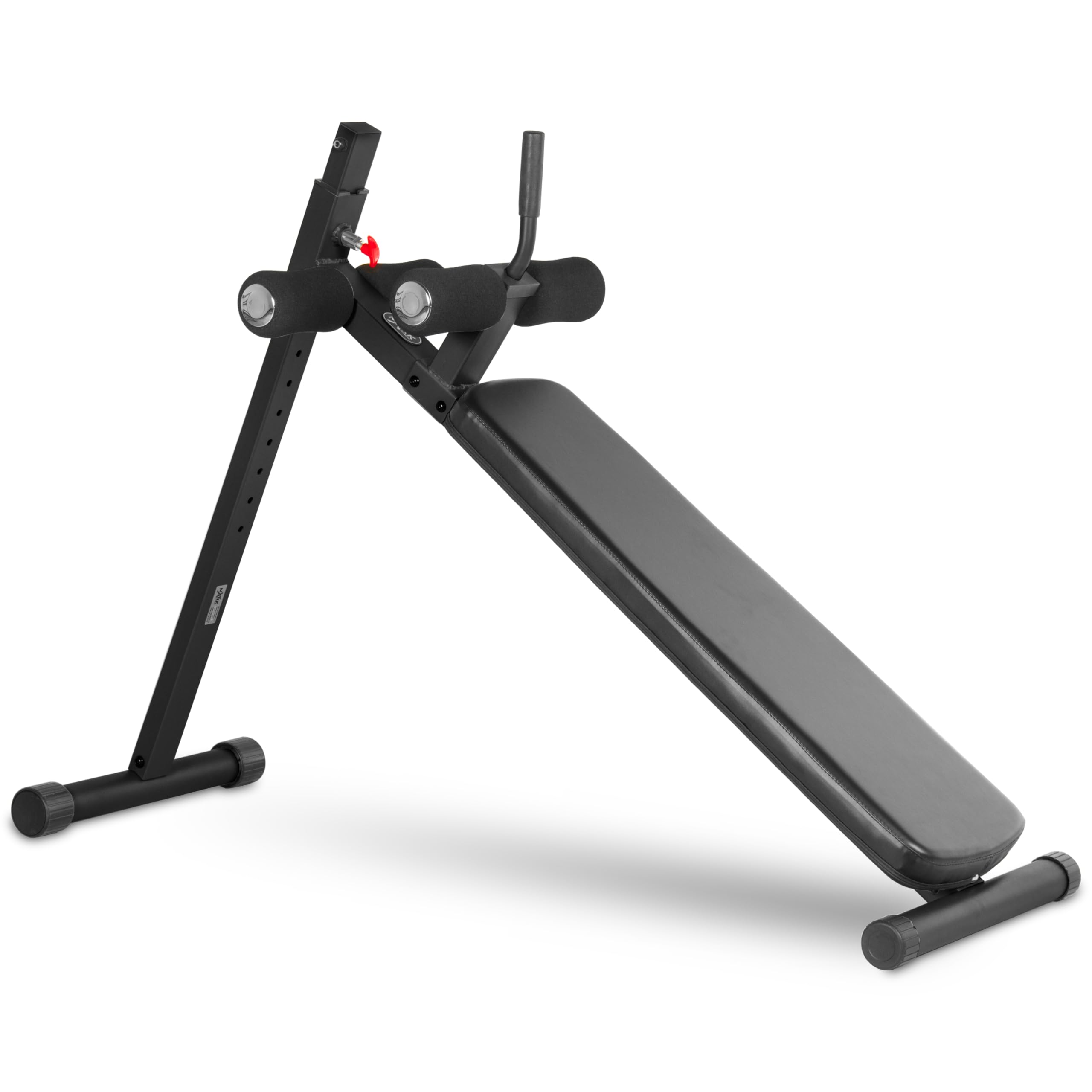 Xmark Adjustable Decline Ab Workout Bench, Ergonomic, For Sit-Ups, Crunches, Abdominal Muscles Exercise, 12-Position Xm-4416.1