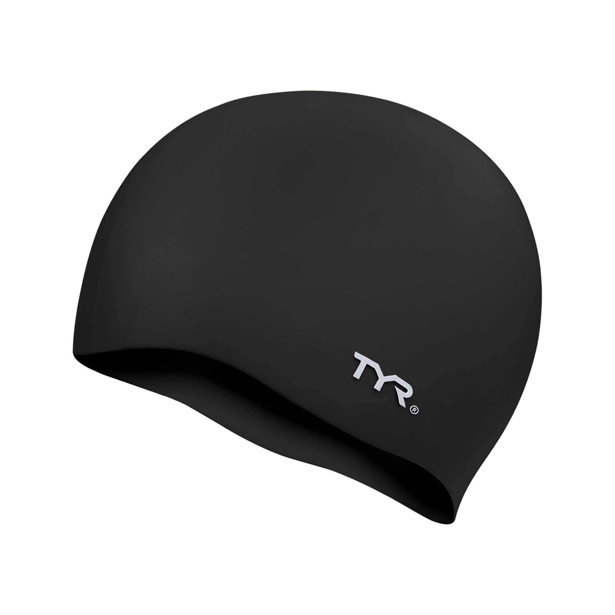 Tyr Wrinkle Free Silicone Cap, Black