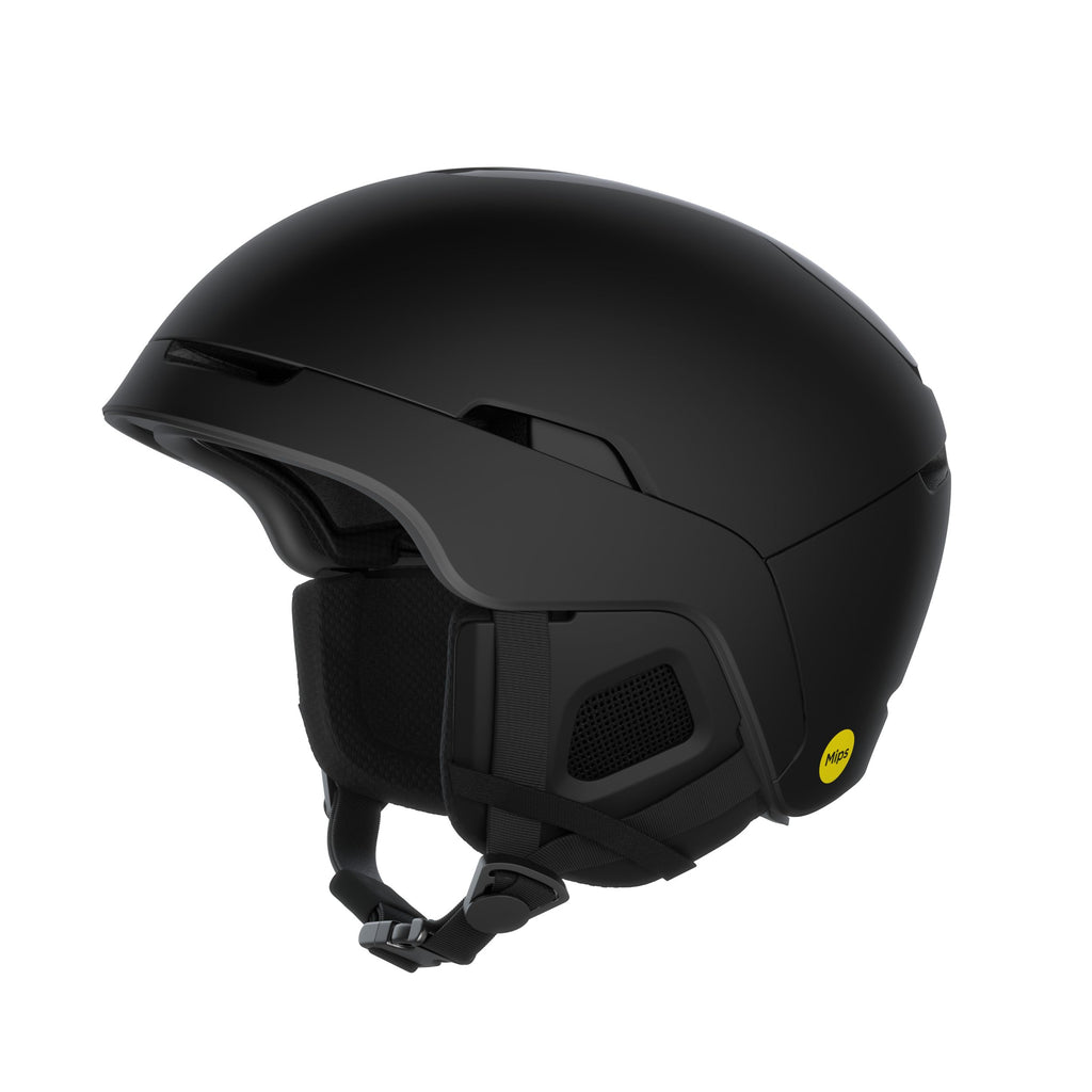 Poc, Obex Mips, Ski And Snowboard Helmet For All-Mountain Riding, Uranium Black Matt, Xss
