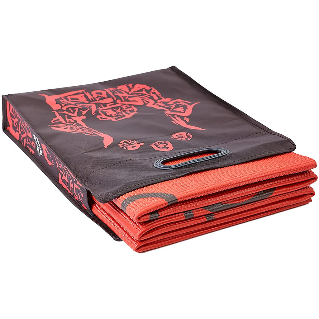 Natural Fitness Roam 72'' Folding Yoga Mat With Non-Slip Traction And Carry Bag To Protect And Keep Compact, 13 X 12.5 X 2.5, Re