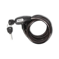 Kwikset 5 ft Keyed Bicycle Cable Lock, 1/2 in Diameter, Bike and Outdoor Security, 1 Pack, Black