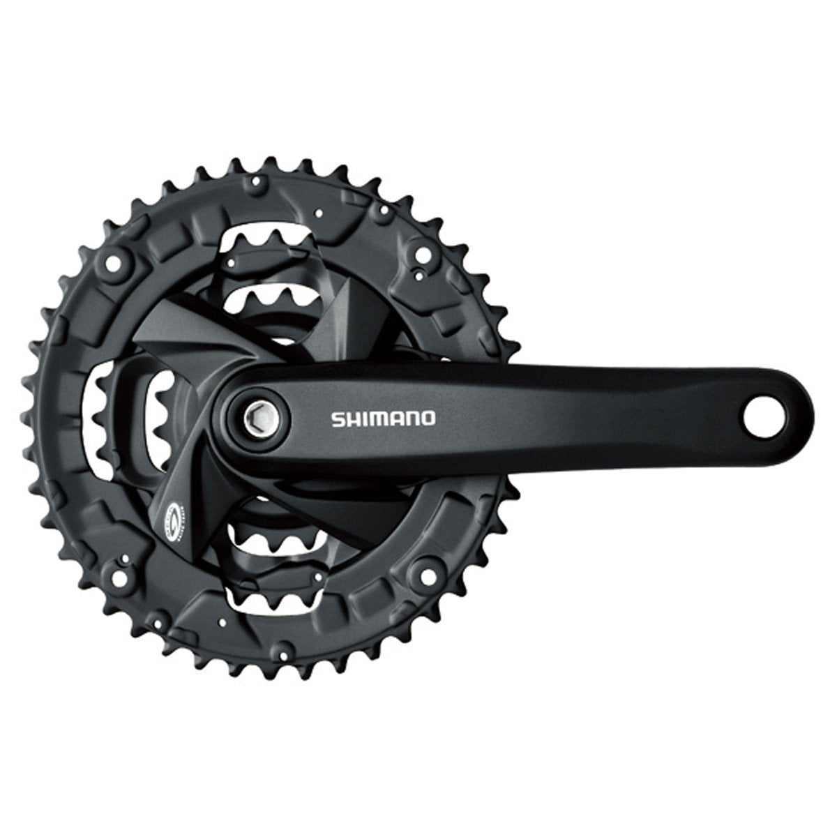 Shimano Front Chainwheel, Fc-M371-L, For Rear 9-Speed, 175Mm, 48X36X26T W/Cg (Integrated Type)