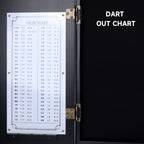Gse Professional Solid Wood Classic Official Size Dartboard Cabinet With Dart Scoreboard For Game Room. Dart Board & Darts Not I