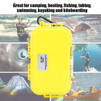 Waterproof Stowaway Box,Waterproof Dry Box Airtight Outdoor Shockproof Storage Case Multipurpose Carry Box Container Inner Rubbe