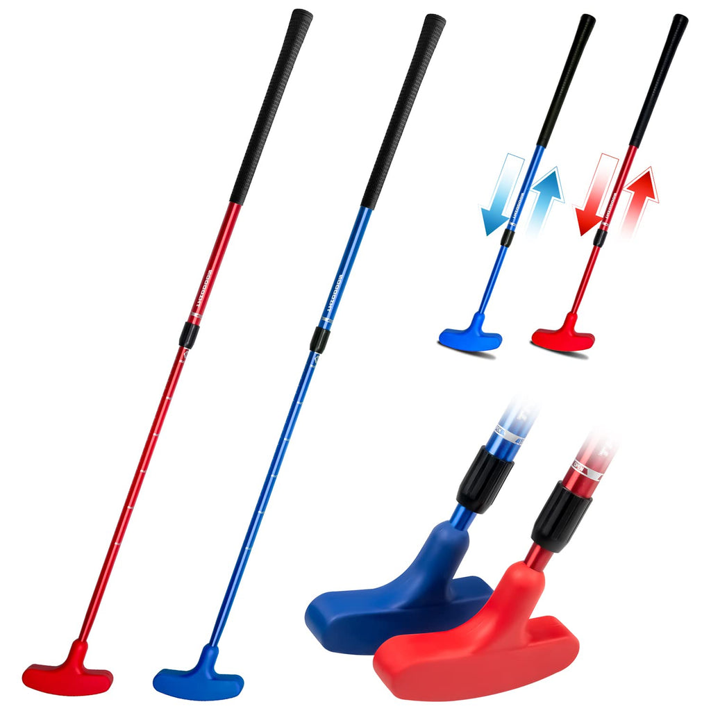 Thiodoon Golf Putters For Men And Women 2 Pack Two-Way Kids Mini Golf Putter For Right Or Left Handed Golfers Adjustable Length 