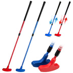 Thiodoon Golf Putters For Men And Women 2 Pack Two-Way Kids Mini Golf Putter For Right Or Left Handed Golfers Adjustable Length 