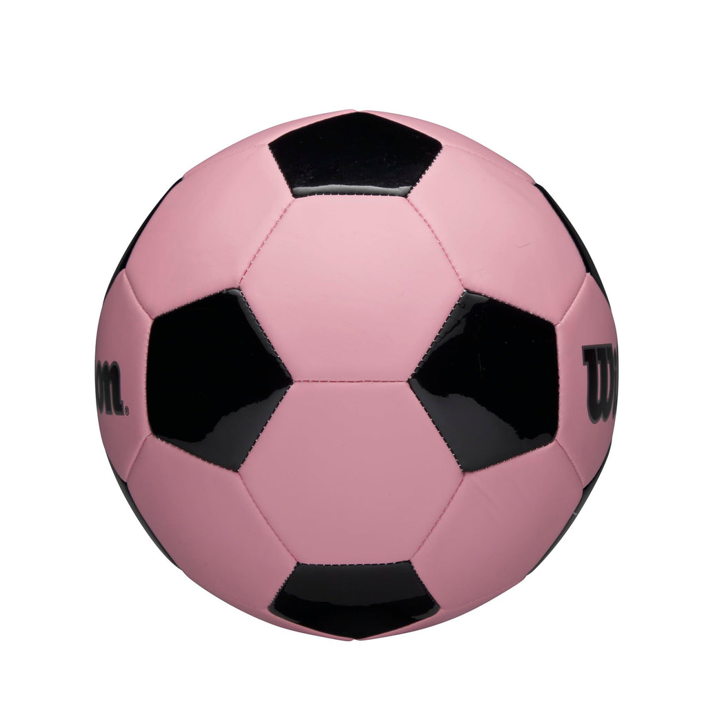 Wilson Traditional Soccer Ball - Size 3, Pink/Black