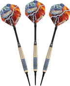 Elkadart Storm Soft Tip Darts, Black Rings, 15 Grams