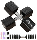 50LBS Adjustable Dumbbells Set 5 in 1 Free Weights Dumbbells Sets for Women Men Hand Weights Set Adjust Dumbbell Weight Sets for