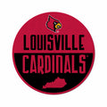 Rico Industries Ncaa Louisville Cardinals Classic Shape Cut Pennant - Home And Living Room D  Cor - Soft Felt Ez To Hang