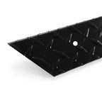 Kojem Black Aluminum Rocker Panel Compatible With 1994-2013 Ezgo Txt Golf Cart Pair Powder Coated Black Side Diamond Plate Cover
