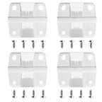 Cooler Replacement Plastic Hinges & Screws Set Compatible With Coleman Coolers  4 Pack