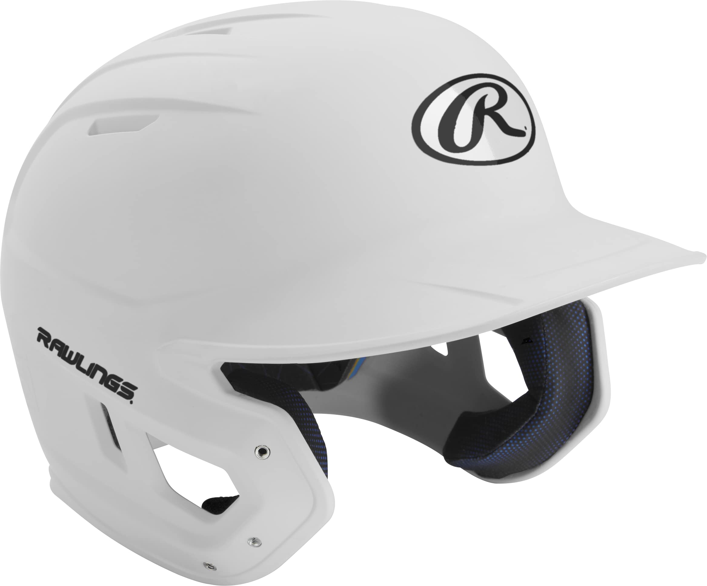 Rawlings | Mach Batting Helmet | Matte White | Senior (6 7/8'' - 7 5/8'')
