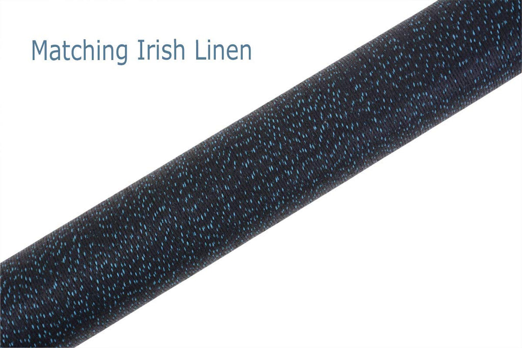 Ab Earth 58 Inch Hand-Painted Series 2-Piece Billaird Pool Cue Stick With Irish Linen Wrap (Blue, 19Oz)