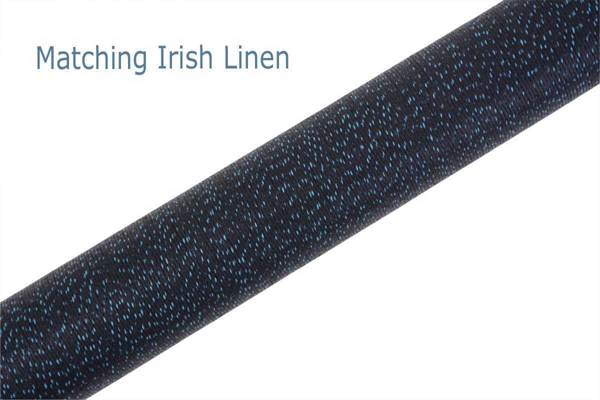 Ab Earth 58 Inch Hand-Painted Series 2-Piece Billaird Pool Cue Stick With Irish Linen Wrap (Blue, 19Oz)