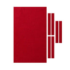 Osierr6 Professional 9 Ft Pool Table Felt + 6 Felt Strips, Billiard Snooker Cloth Felt For 9 Foot Pool Table Cloth Accessories (
