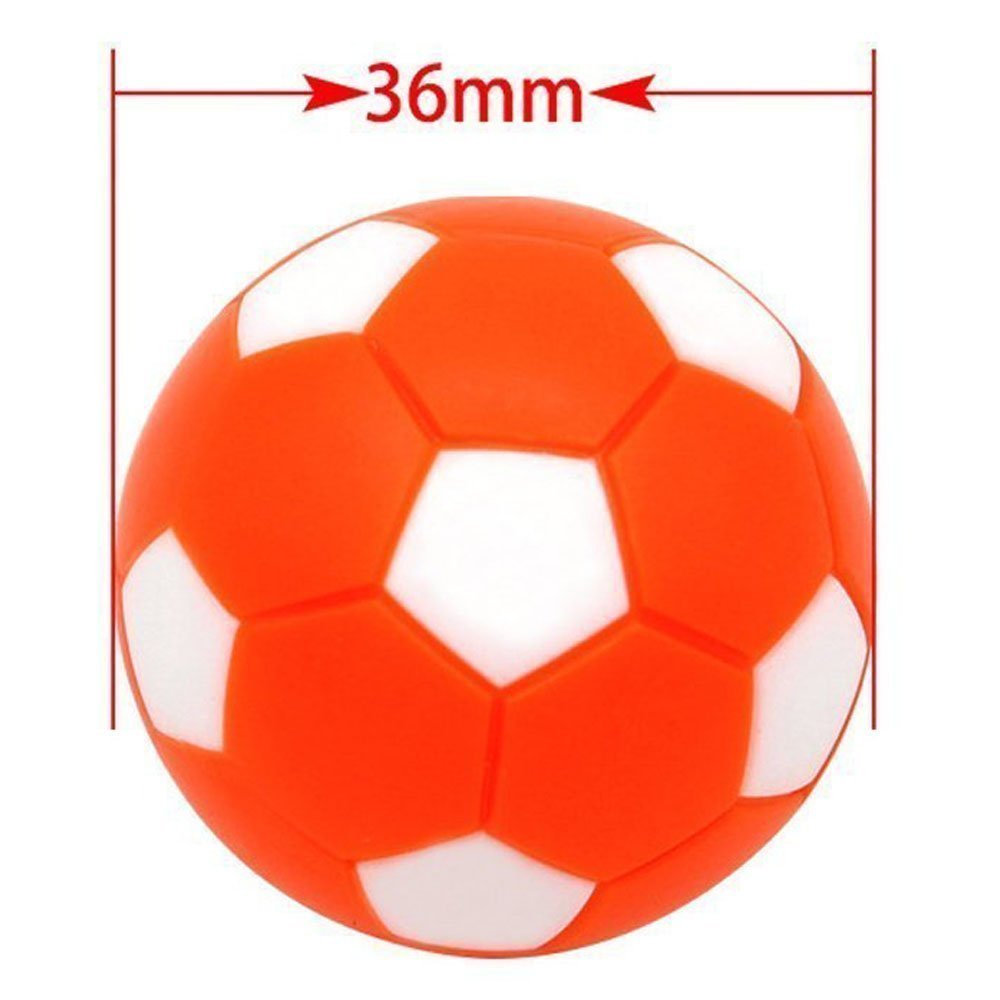 Qtimal 14 Pack Table Soccer Foosballs Replacement Balls, Multicolor 36Mm (1.42'') Official Foosball Tabletop Game Ball, Foosball