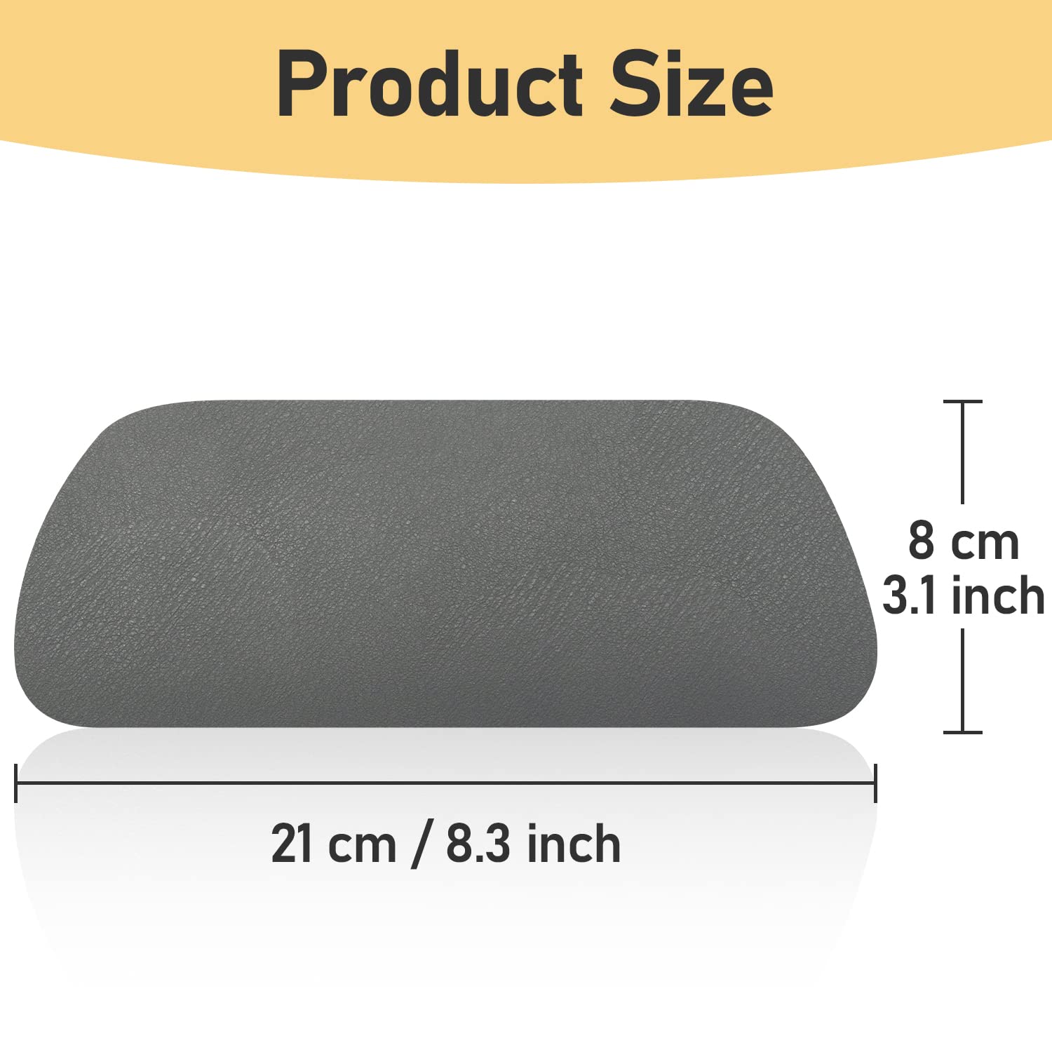 Refrigerator Drip Tray 2 Pack: Refrigerator Drip Catcher For Fridge Water Dispenser, Super Absorbent Diatomite Fridge Water Drip